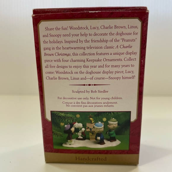 Snoopy Hallmark Keepsake Christmas Ornament 50th Anniversary 1999 - Picture 12 of 16